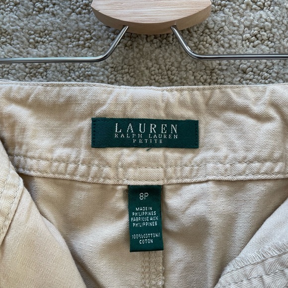 LAUREN RALPH LAUREN cotton twill skirt - Picture 6 of 9